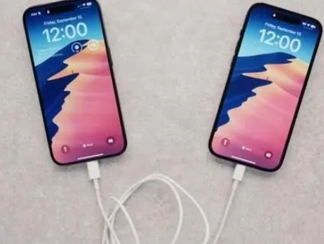 团风苹果15维修店分享iPhone15可以给安卓充电吗 